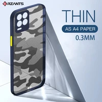 rzants for oppo realme 8 realme 8 pro case soft casing camouflage ultra slim thin matte touch anti fingerprintcover