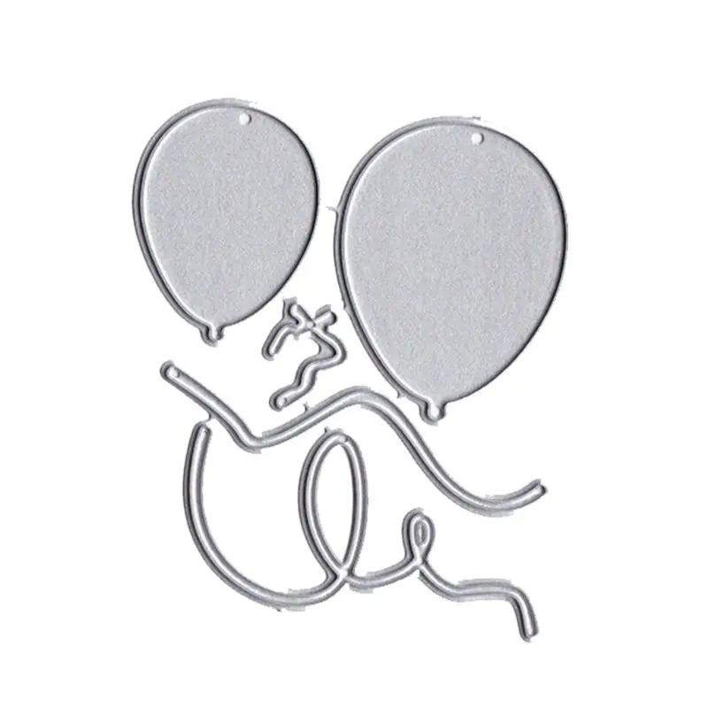Воздушные шары металлические режущие штампы трафарет для скрапбукинга &quotсделай