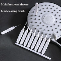 10pcs shower dredger mini cleaning needle multifunctional cleaning brush household cleaning gap bathroom tap cleaning brush