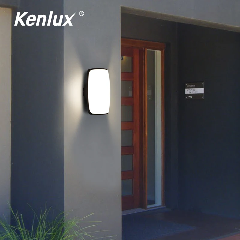 Наружный водонепроницаемый светильник 18 Вт фонарь внутренний алюминиевый