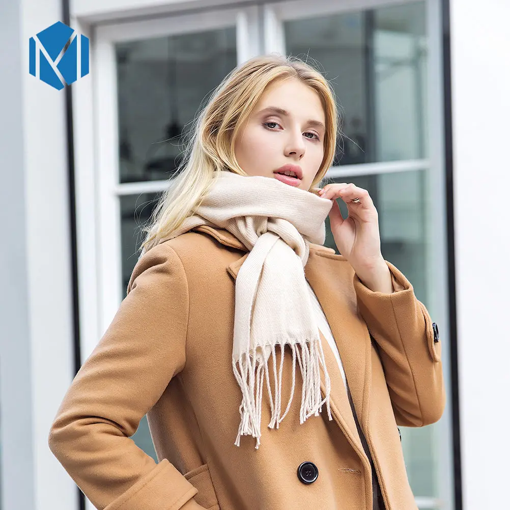 35 width white 190*50 см осень зима модные клетчатые шарфы для женщин палантин теплый кашемировый шарф одеяло бандана Большие шали обертывание бандана - Цвет: 35 width white