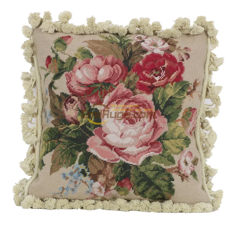 Барокко мягкая ткань Рококо искусство рукодельная Подушка Ручная тканая