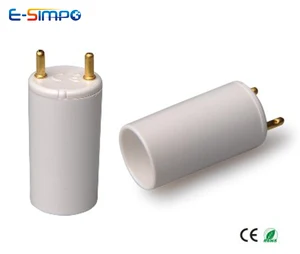 6 шт. 3 пары флуоресцентный CFL 14 Вт 28 Вт T8 к T5 G13 к G5 трубчатый светильник Торцевая лампа держатель Гнездо адаптер конвертер