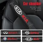 2 шт., накладки на автомобильный ремень безопасности, наплечный ремень, накладка на подушку, чехол для KIA MINI, Audi, BMW, Toyota, Honda, Nissan, Suzuki, Цитрон, аксессуары