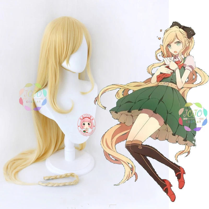 Длинные Синтетические волосы для косплея данганронпа 2 Sayonara Zetsubou Gakuen Sonia Nevermind