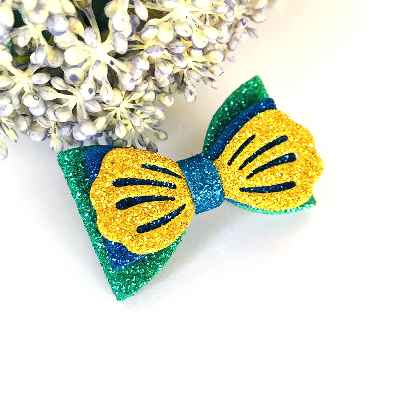 Скрапбукинговые штампы с изображением русалки и бантов новые металлические