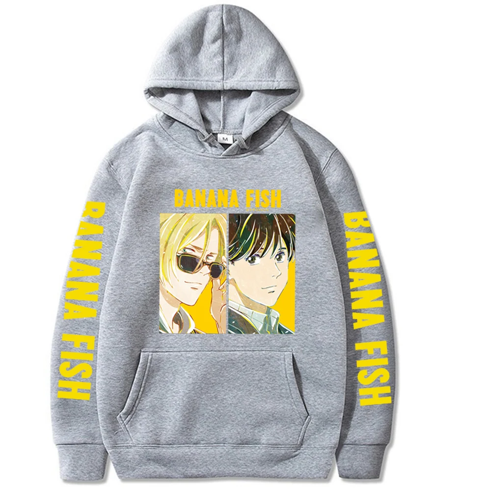

Banana Fish Hoodie Anime Fashion Loose Sleeves Casual Cloth Uniex