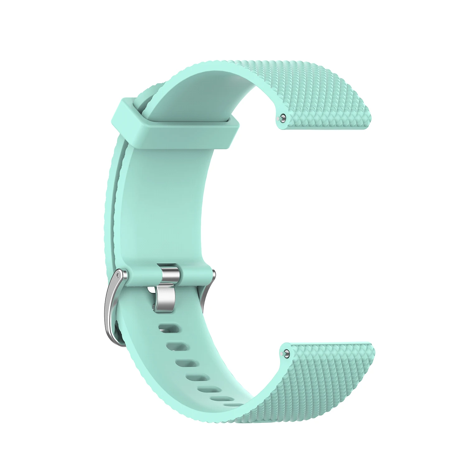 Light Green FIFATA 20/22 мм силиконовый браслет для Полар-флиса зажечь для Xiaomi Huami GTS/Amazfit GTR 47 мм, 42 мм, версия Смарт-часы-браслет для huawei GT - Цвет: Light Green