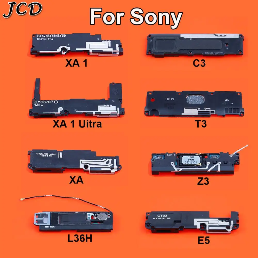 JCD для Sony Xperia XA 1 XA1 Uitra L36H C3 T3 Z3 E5 громкий динамик ЗУММЕР кольцо гибкий