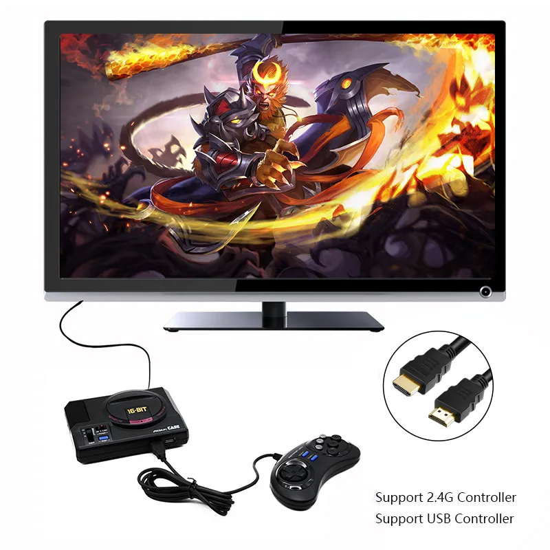 Оригинальная игровая консоль Retroflag MEGAPI использует Raspberry Pi 3B Plug & Play игровые
