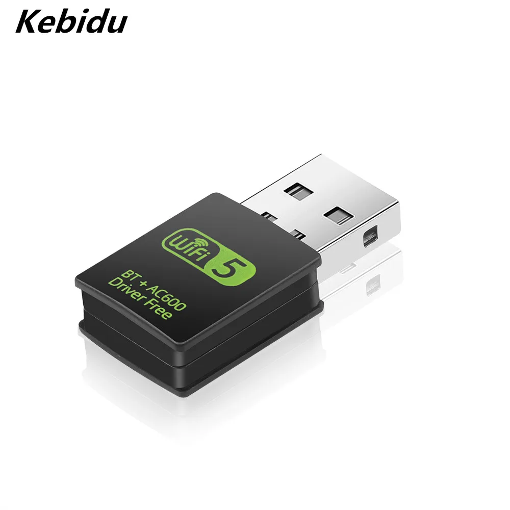 

Беспроводной Wi-Fi Bluetooth-адаптер 600 Мбит/с, 2,4 ГГц