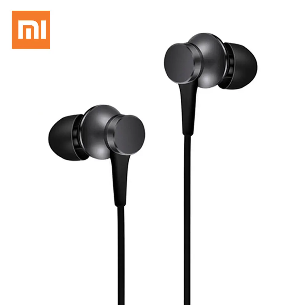 mi xiaomi поршень 3 наушники-вкладыши 3.5 мм красочный наушники с микрофоном свежий молодежный вариант наушники - Цвет: Black