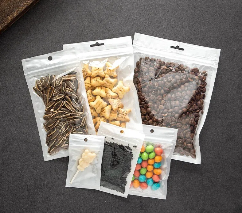 100 шт. пластиковые пакеты на молнии с застежкой-молнией | Дом и сад