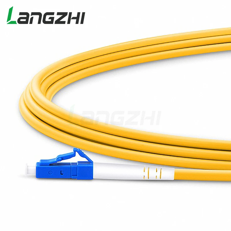 10 шт. LC UPC to FC Simplex 2 0 мм 3 ПВХ одномодовый волоконный патч-кабель Соединительный