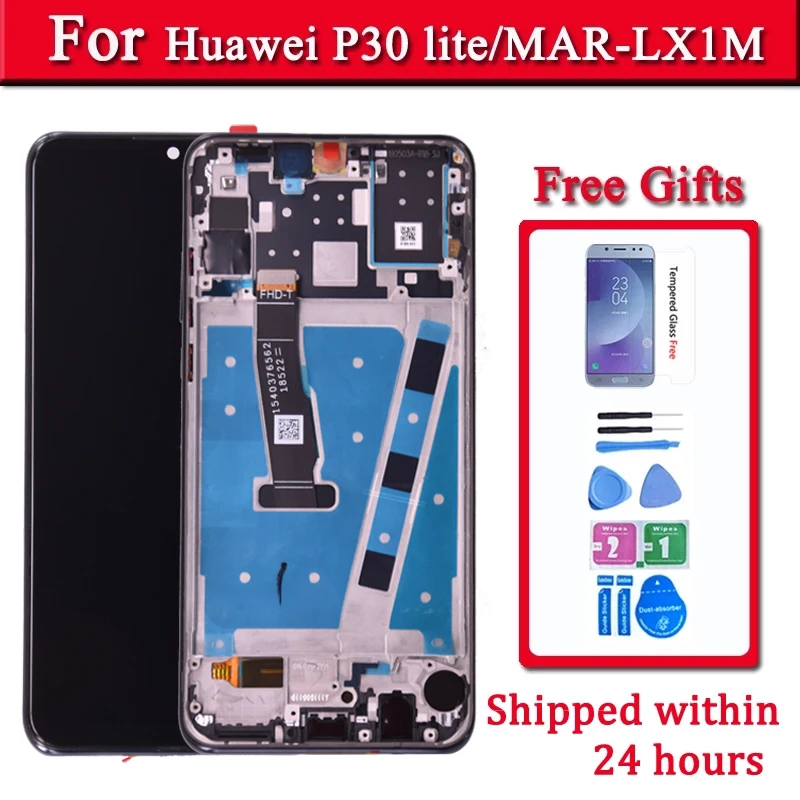 ЖК-дисплей для HUAWEI P30 Lite Nova 4e MAR-LX1 LX2 AL01 оригинал | Мобильные телефоны и аксессуары