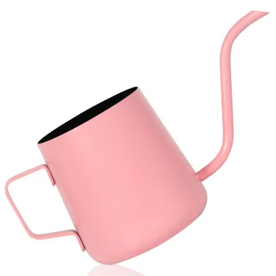 

Best Selling Colorful 250ml Hanging Ear Coffee Hand Punch Small Coffee Pot Stainless Steel Fine Mouth Pot Kettle Mouth Hand Pot