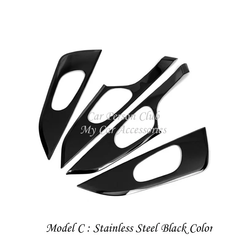 Нержавеющая сталь внутренняя дверная ручка чаша рамка панель Крышка отделка