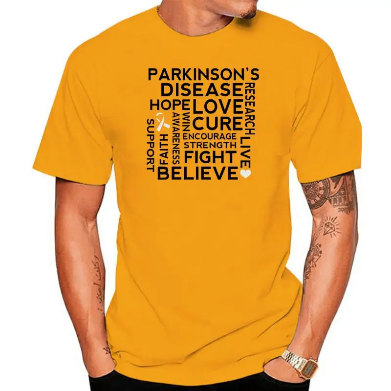 

Модная женская футболка Parkinsons для информирования о заболеваниях