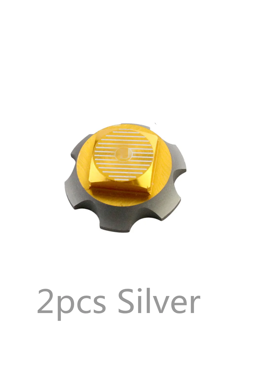 silver EKFan высокое качество левая рука правая рукоятка гайка винт с пластиной для рыболовной катушки винт крышка - Цвет: silver