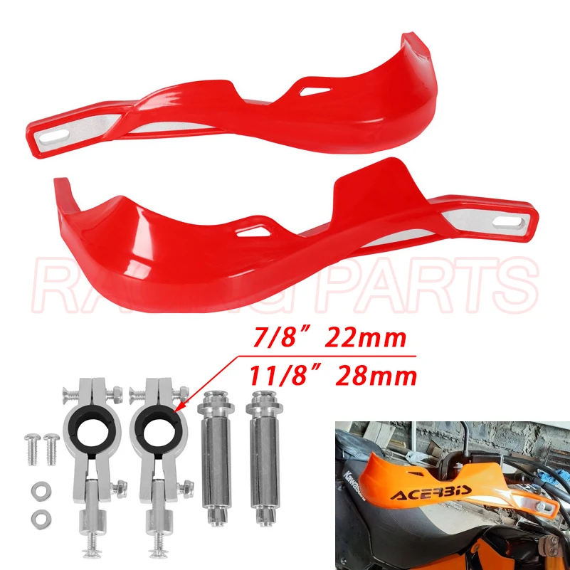

Motorcycle Hand Guards Protector For Kawasaki Suzuki Honda Yamaha KTM EXC CRF YZF KXF DRZ Dirt MX Motocross ATV 28mm Fat Bar