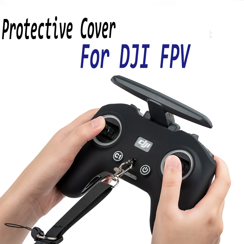 

Силиконовый защитный Пыленепроницаемый Чехол для DJI FPV аксессуары для контроллера движения DJI FPV аксессуары для дрона