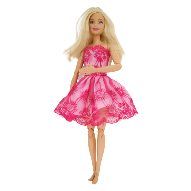 

Fashion Princess Dress Doll Clothes Accessories Play House Dressing Up
