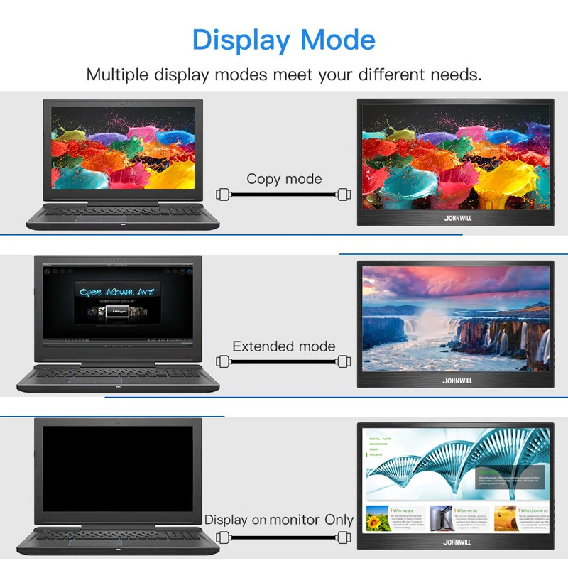 15 6 дюймовый сенсорный экран портативный аккумулятор монитор ПК 1080P ips hd usb type c