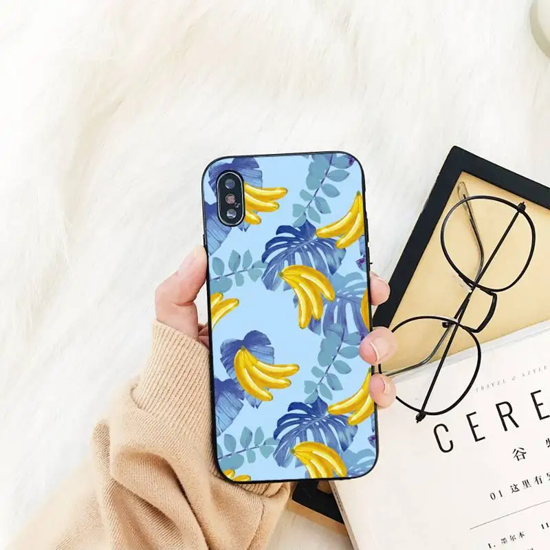 

YNDFCNB banana Phone Case For iPhone 11 8 7 6 6S Plus X XS MAX 5 5S se 2020 11 12pro max iphone xr case