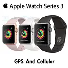 Apple Watch Series 3 бу 90% новый GPS 38 мм42 мм белый и черный алюминиевый чехол спортивный ремешок Смарт-часы