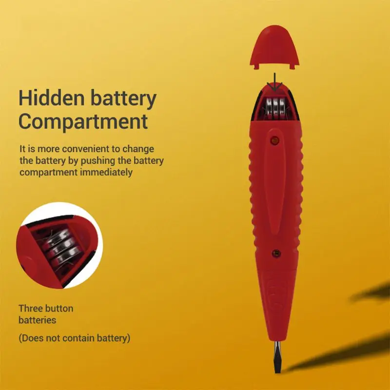VD700 Digital Test Pencil Multifunction AC DC 12-250V Tester Electrical Detector Voltage Pen63HF | Инструменты