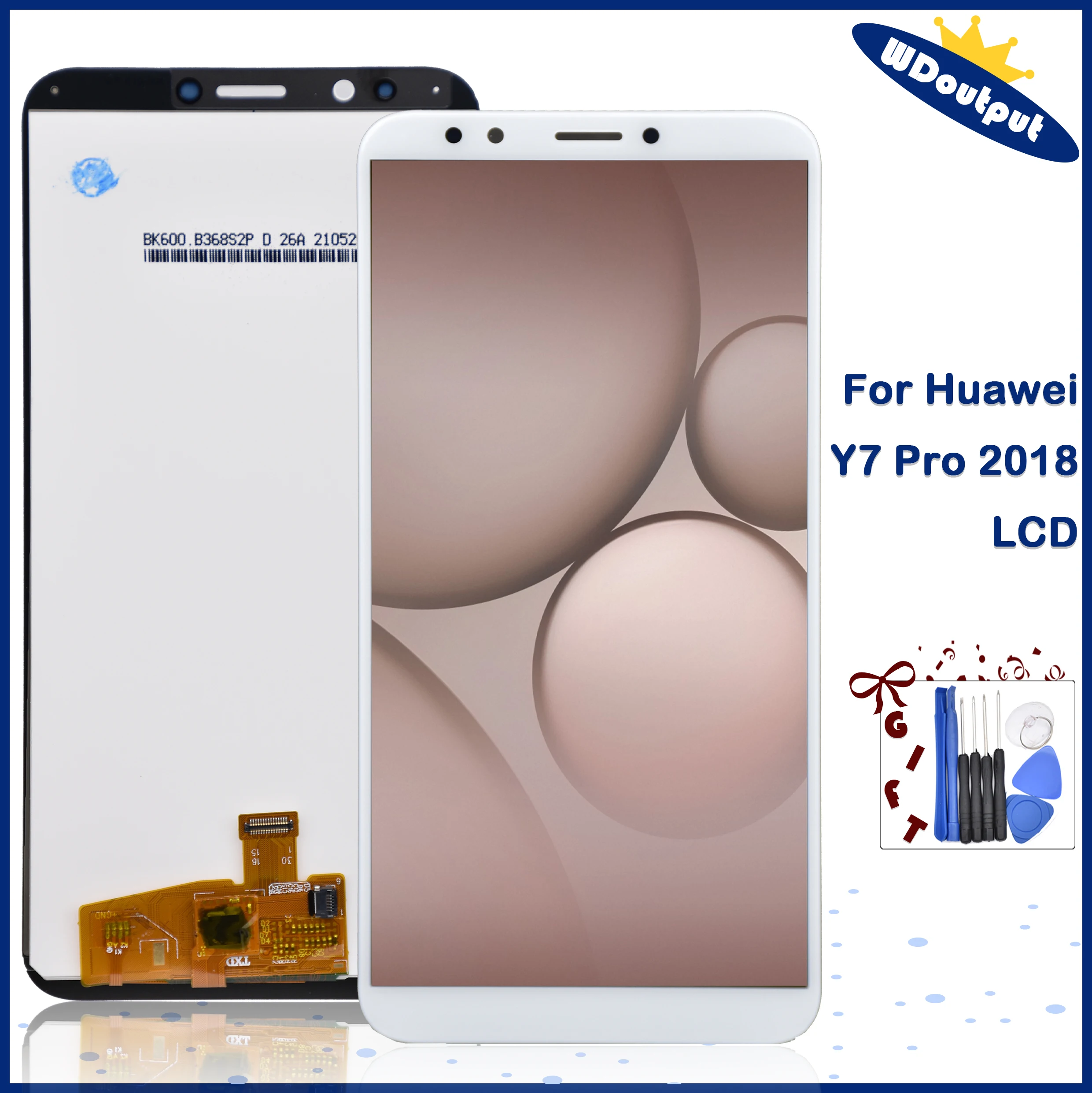 5 99 &quotоригинальный для HUAWEI Y7 Pro 2018 ЖК-дисплей сенсорный экран дигитайзер в сборе