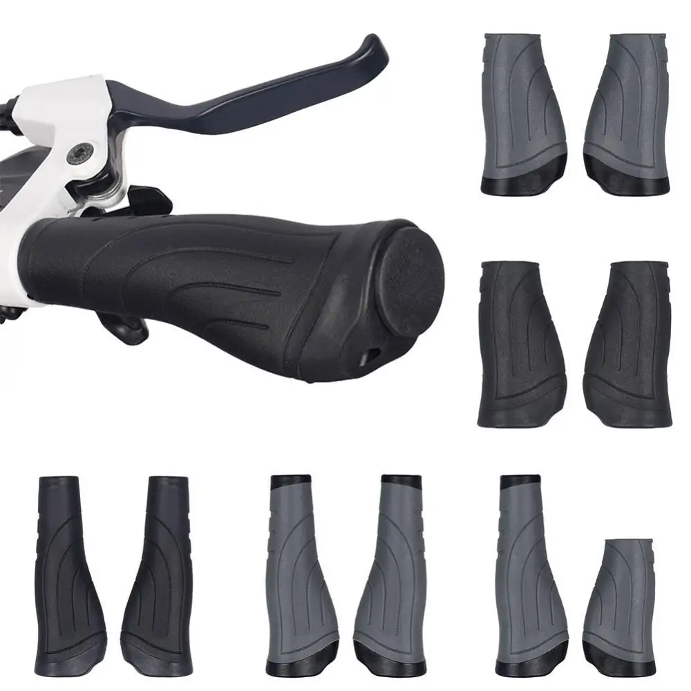 

1 Pair Non-slip Bicycle Handlebar Cover Mountain Road Bike Grip Hand Rest Bar End Lock Swivel Handle Grip Cycling Accessory
