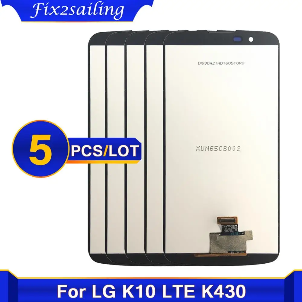 5 шт./лот тест ЖК дисплей для LG K10 K410 K420 / ТВ K430 Дисплей кодирующий преобразователь