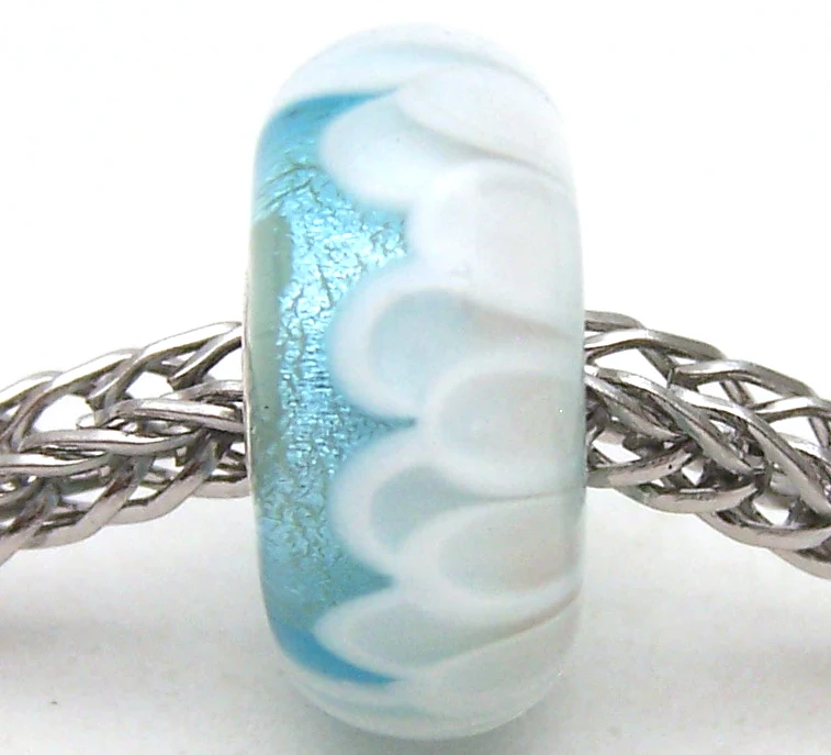 

JG3095 100% S925 Sterling Silver Beads Murano Glass beads Fit European Charms Bracelet charms diy jewelry Lampwork GlassBeads