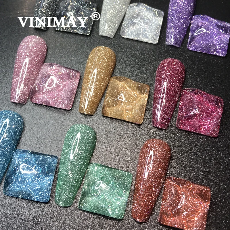 VINIMAY 2021 новый взрыв Алмазный Блестящий Гель-лак для ногтей Кристалл бриллиант Bundi