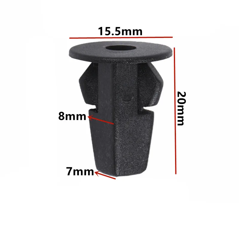 

50 шт. Авто фара задний фонарь саморезы базовая застежка для всех автомобилей пластиковые зажимы световая пряжка