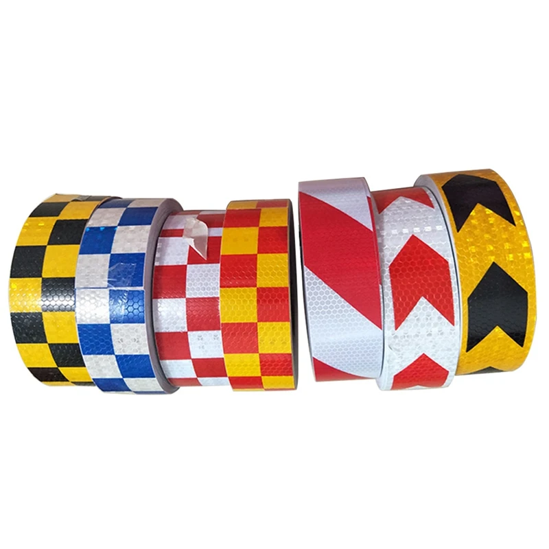 

Luxury Multiple Types 1M Safety Reflective Warning Tape Conspicuity Film Sticker Multicolor