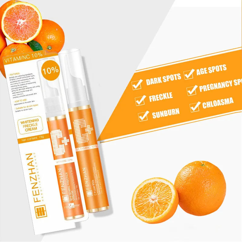 Витамин С Эфирное жидкое удаление веснушек отбеливающий увлажняющий