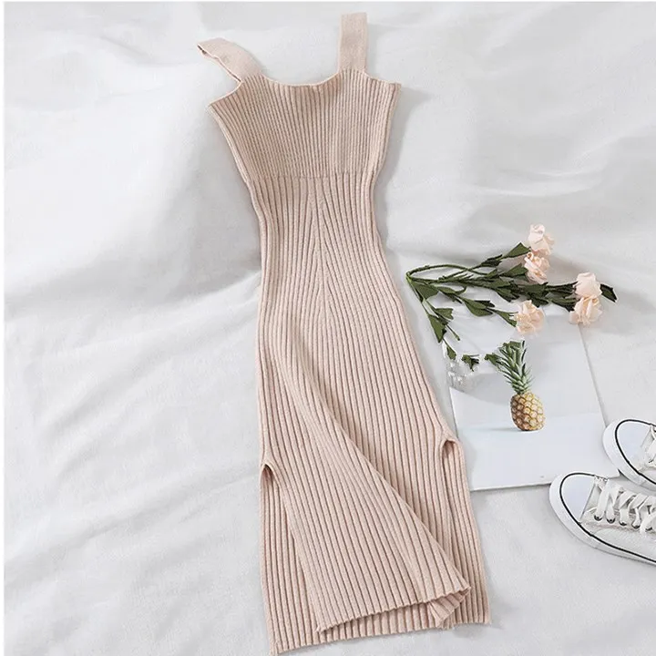 Женский трикотажный комплект из двух предметов однотонный свободный кардиган и