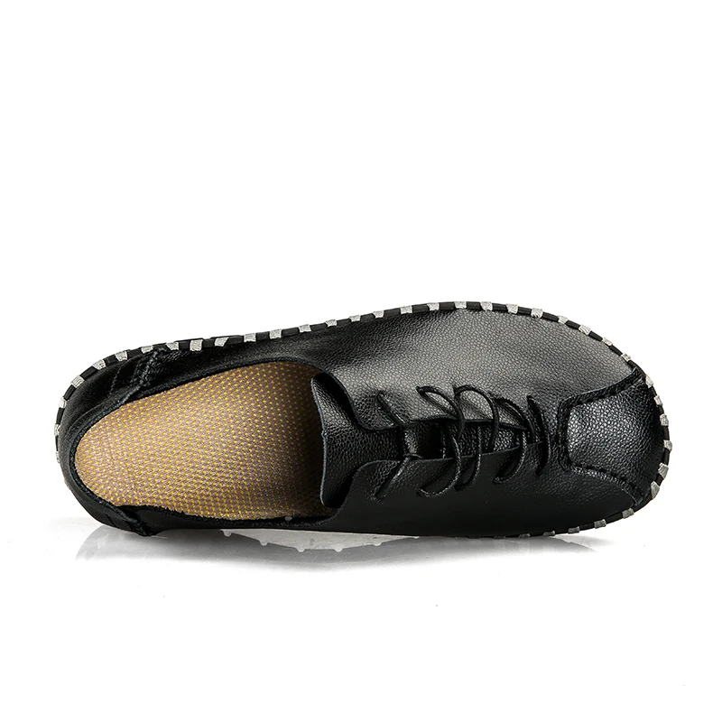 2019 г. Новая удобная повседневная обувь мужские лоферы качественная кожаная