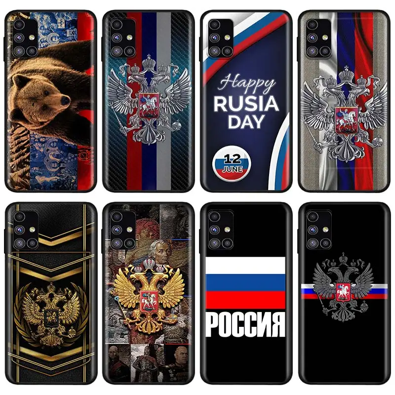 

Russian Flag Totem For Samsung Note 20 10 8 9 M02 M31 S M60S M40 M30 M21 M20 M10S F62 M01 Ultra Pro Plus Phone Case