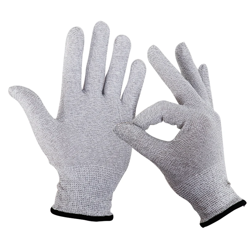 Волоконно электротерапевтический массажер электрошоковые перчатки