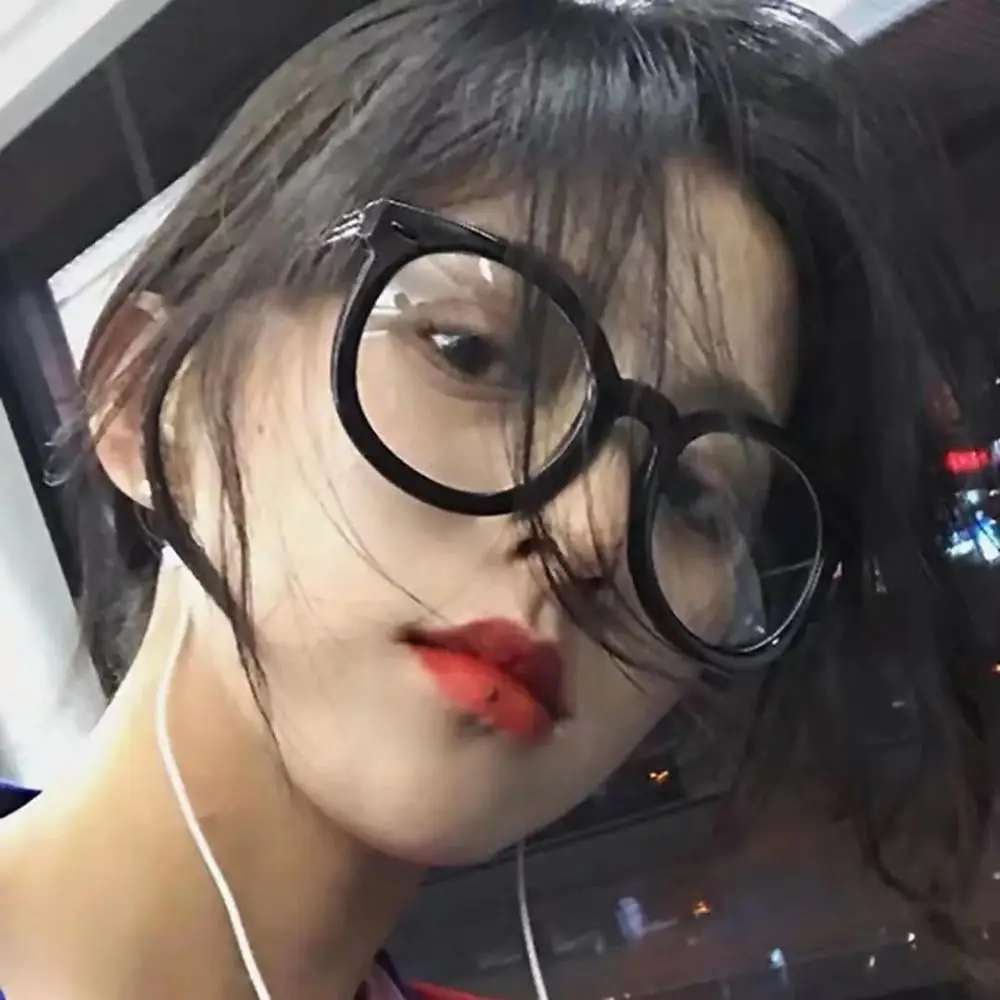 Design Reading Glasses Rrrow Decoration Fashion Round Frame Women Myopia Spectacles Optical Eyewear Men | Аксессуары для одежды