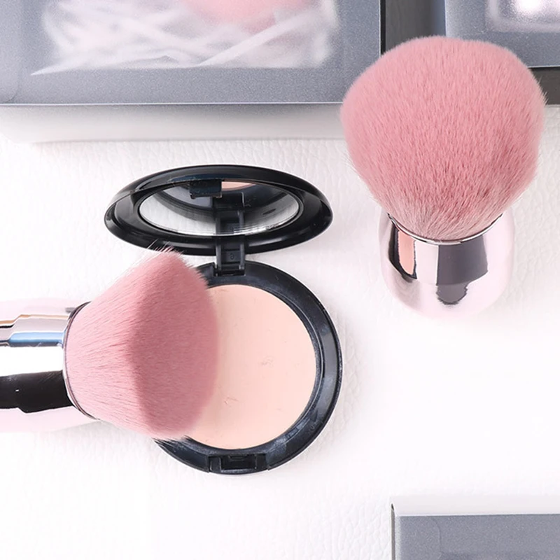 

1PC Pink Powder Makeup Brushes Large Head Make Up Brush Mushroom Head Makeup Brush Beauty Brushes for Face Foundation Blush