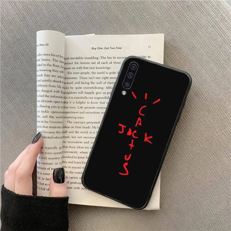 

cactus jack travis scott hiphop Phone Case For Samsung Galaxy S8 S9 S10 Plus S10E Note 3 4 5 6 7 8 9 10 Pro Lite cover