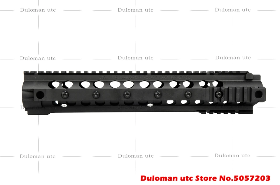 Duloman utc KAC SR-16 SR25 URX III& 3 Тактический поручень 12,5 дюймов с откидным фронтальным прицелом для страйкбола винтовок AEG/GBB