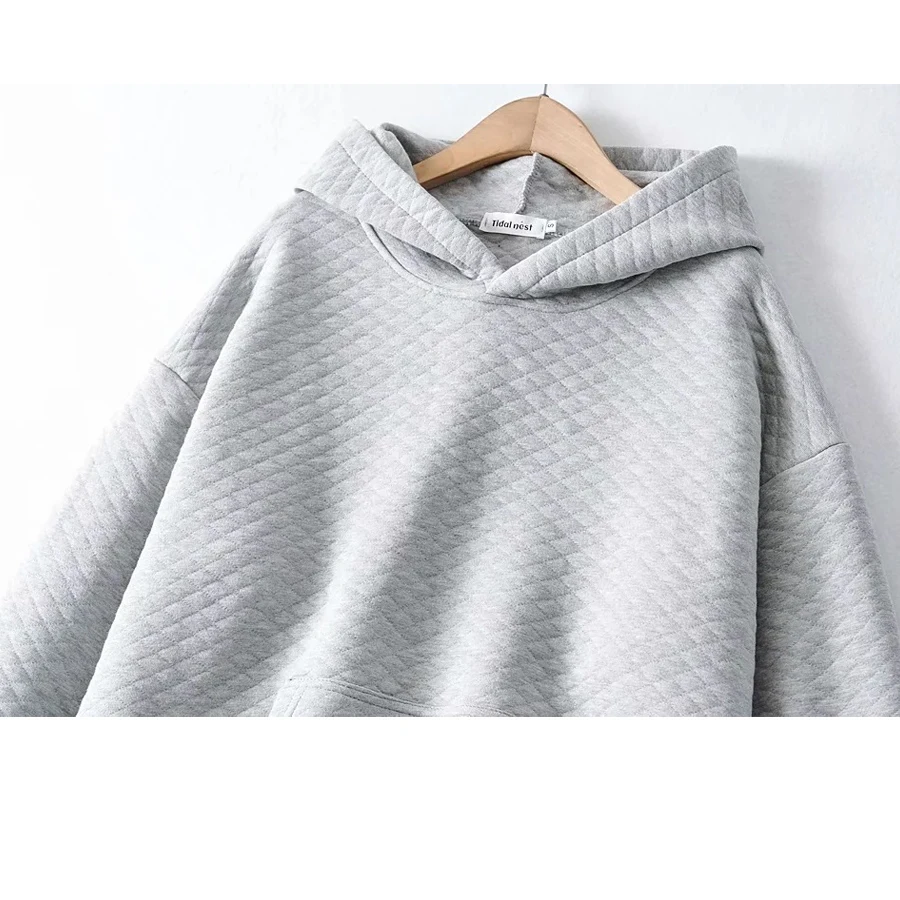 

Free Shipping Hot Ins celebrity bloggers Style Autumn winter women's wear interlaced cotton hoodies casaul coats with hooded