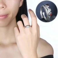 delicate creative frog ring women men retro personality ring jewelry gift