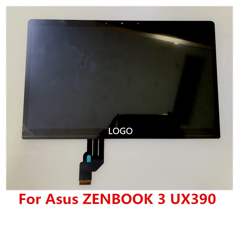12 5 дюймов полная сборка для ASUS ZENBOOK 3 UX390 UX390UA UX390UAK ноутбук полный ЖК дисплей панель