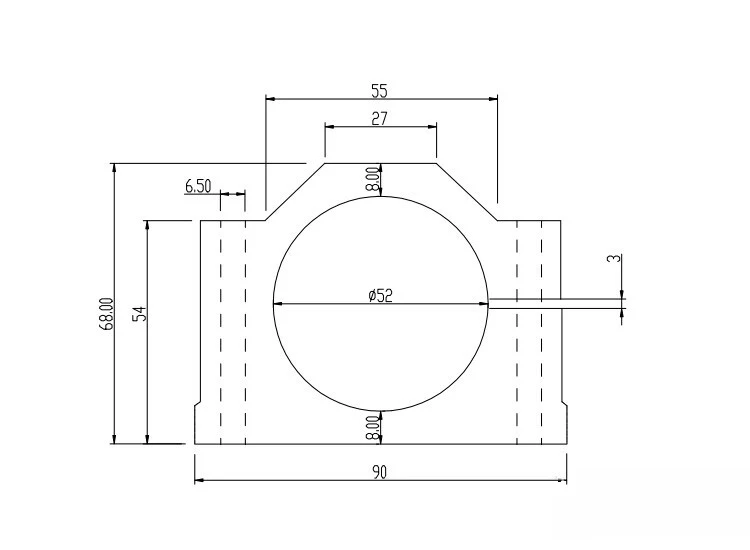 DC12V-48V 52 мм 300 Вт ЧПУ мотор шпинделя ER11 патрон+ 300 Вт 12-48 В CNC шпиндель двигатель постоянного тока+ кронштейн для гравировального станка